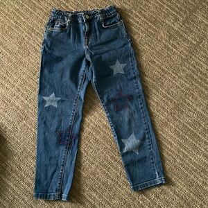 EUC Girls Boden Star Jeans size 9Y